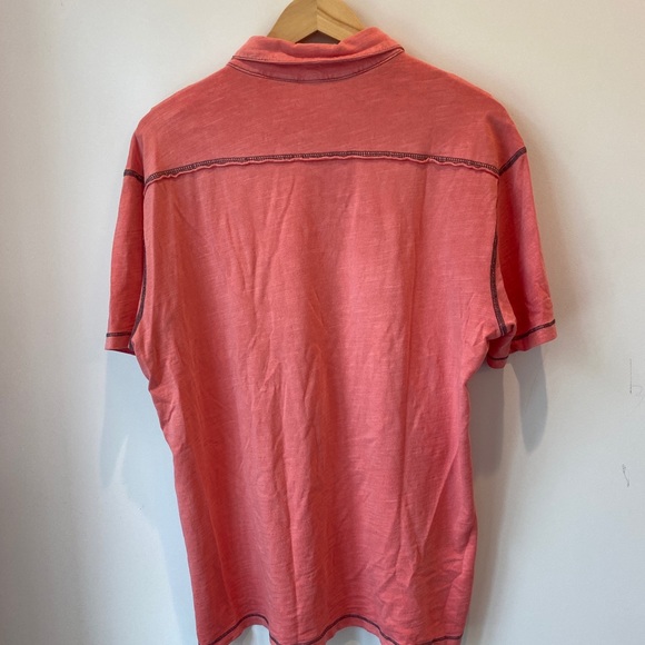 Coral Distressed Mineral Shirt - Picture 3 of 4